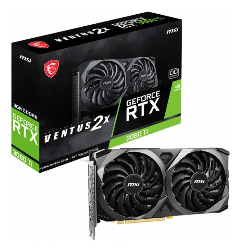 [USADA] RTX 3060 Ti 8gb Msi Ventus x2 (2 coolers)