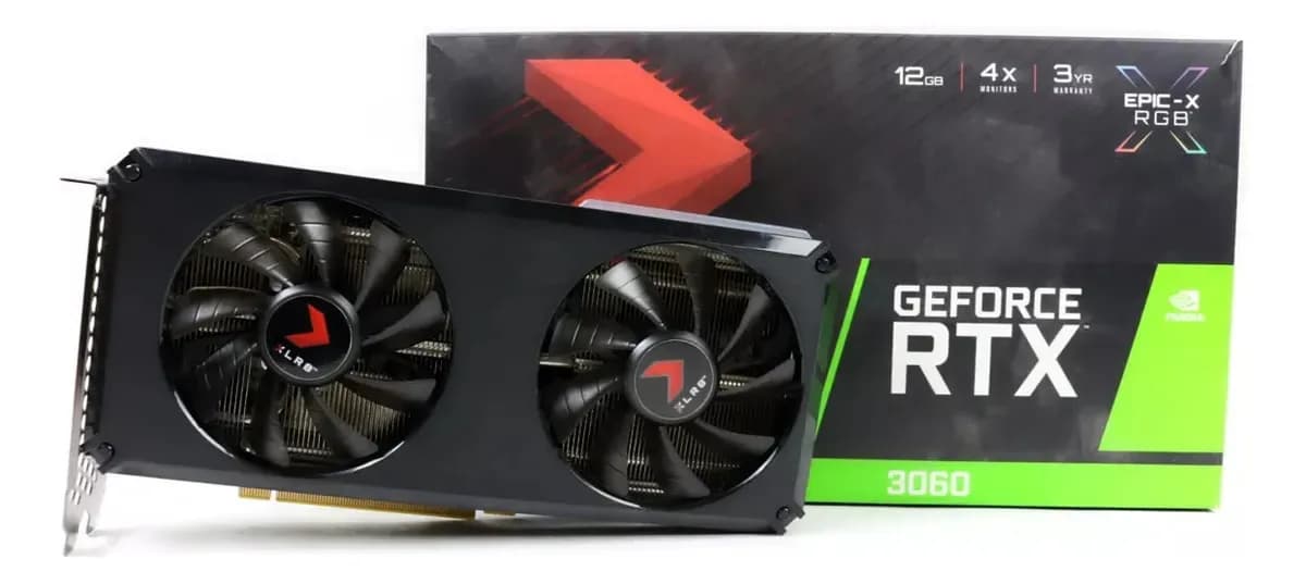 [USADA] Rtx 3060 12gb Pny Xlr8 Epic Rgb (2 coolers)